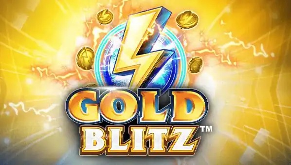 Gold Blitz game by Fortune Factory Studios – logo hosted on Mega Riches Casino