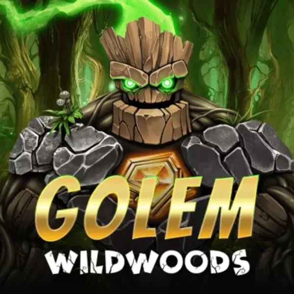 Golem Wildwoods casino game by BF Games – featured logo at Mega Riches Casino