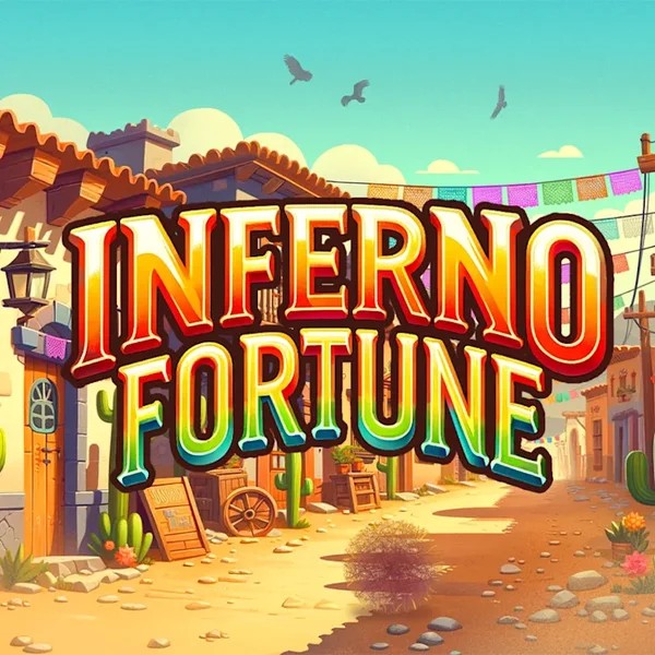 Logo of Inferno Fortune from Atomic Slot Lab at Mega Riches Casino