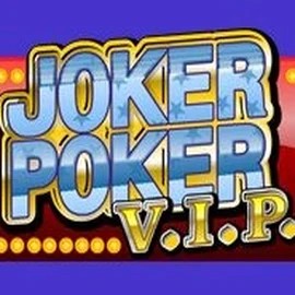 Logo of Joker Poker VIP from iSoftBet at Mega Riches Casino