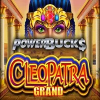 Powerbucks Cleopatra Grand online game logo by IGT on megarichescasinoo.se