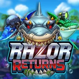 Logo of Razor Returns from Push Gaming at Mega Riches Casino