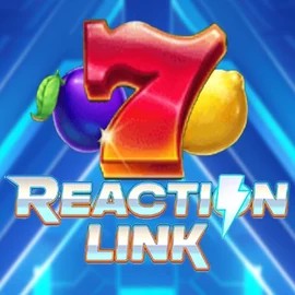 Reaction Link slot logo by Playtech at Mega Riches CasinoReaction Link
