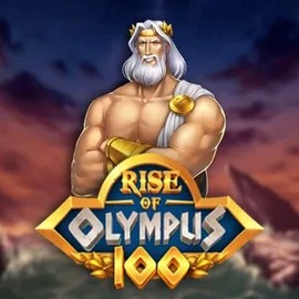 Rise of Olympus 100 slot visual from Play'n GO available on megarichescasinoo.se