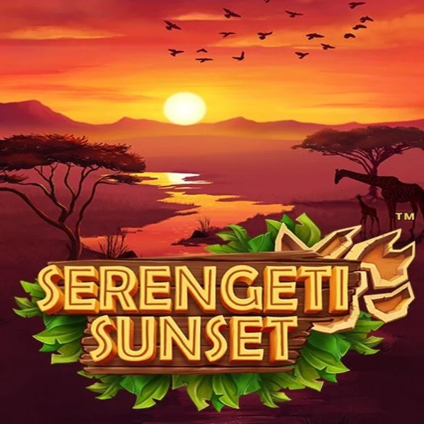 Logo of Serengeti Sunset from Skywind Group at Mega Riches Casino