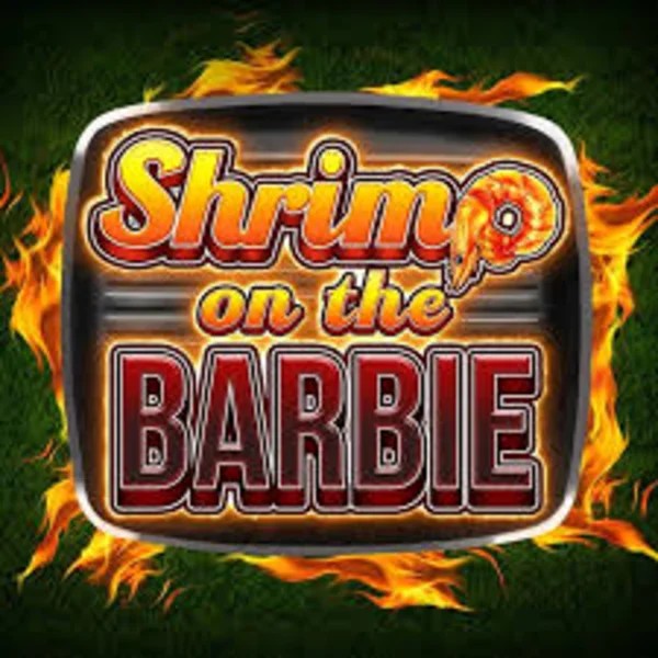 Official Slots logo: Shrimp on the Barbie by Greentube at Mega Riches Casino