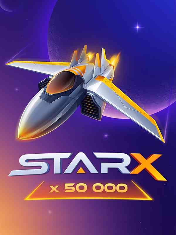 Logo of StarX from 100HP Gaming at Mega Riches Casino