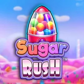 Official Slots logo: Sugar Rush by Pragmatic Play at Mega Riches Casino