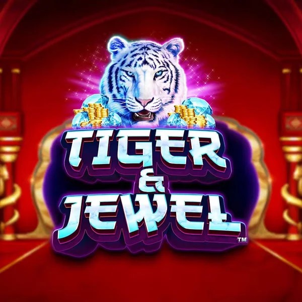 Tiger and Jewel logo by Greentube at Mega Riches Casino