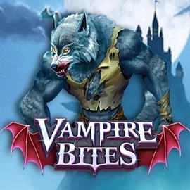 Official Slots logo: Vampire Bites by Amusnet Interactive at Mega Riches Casino